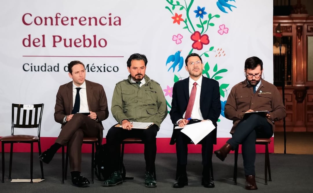 El Gabinete de Salud en la “Mañanera del Pueblo” del 30 de junio de 2026 en Palacio Nacional. Foto: Osmar Alvarado/ EL UNIVERSAL