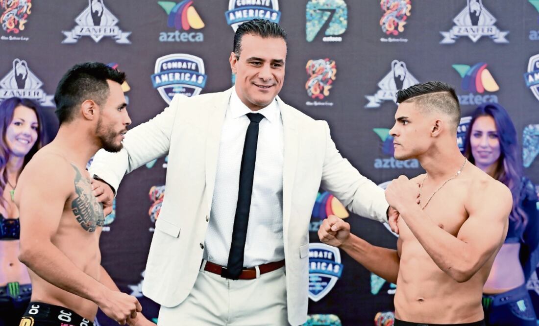 Danny Ramírez (izq.) y Rodrigo Vargas protagonizan duelo estelar (BERENICE FREGOSO. EL UNIVERSAL)