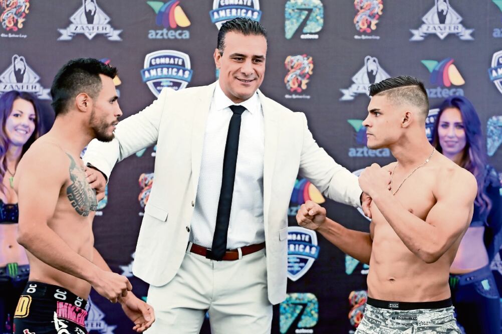 Danny Ramírez (izq.) y Rodrigo Vargas protagonizan duelo estelar (BERENICE FREGOSO. EL UNIVERSAL)