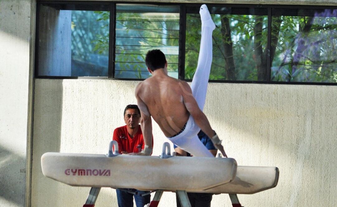 Juan Pablo Moguel Morales se encarga de las actividades. Foto: Conade