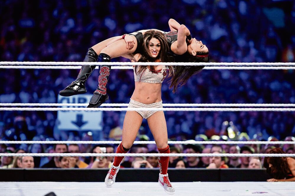 Nikki Bella, el as de la baraja del wrestling. (ARCHIVO. EL UNIVERSAL)