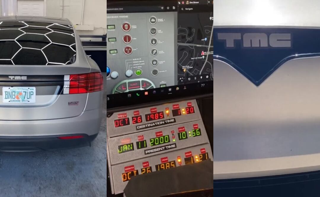 Estas modificaciones incluyen todos los elementos que el Doc necesitaba para viajar en el tiempo.