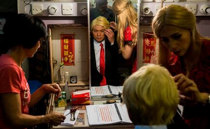 Reviven la ópera cantonesa con la fama de Donald Trump 