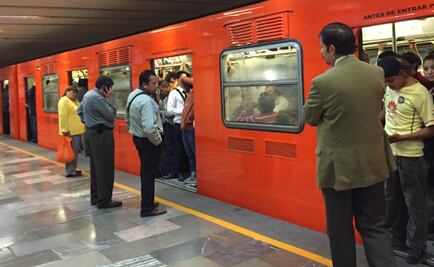 Elementos de la Policía Auxiliar evitan que que hombre atente contra su vida en Metro Deportivo 18 de Marzo