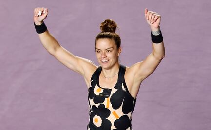 Maria Sakkari primera griega que avanza a las semifinales WTA Finals