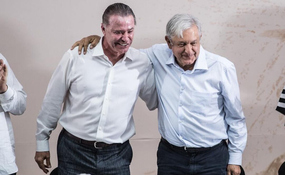 AMLO y Quirino Ordaz