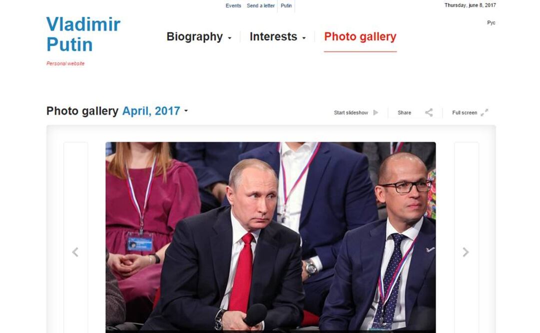 Rusia denuncia hackeo estadounidense a página web de Putin