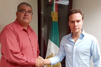 Manuel Velasco reitera apoyo a maestros agredidos