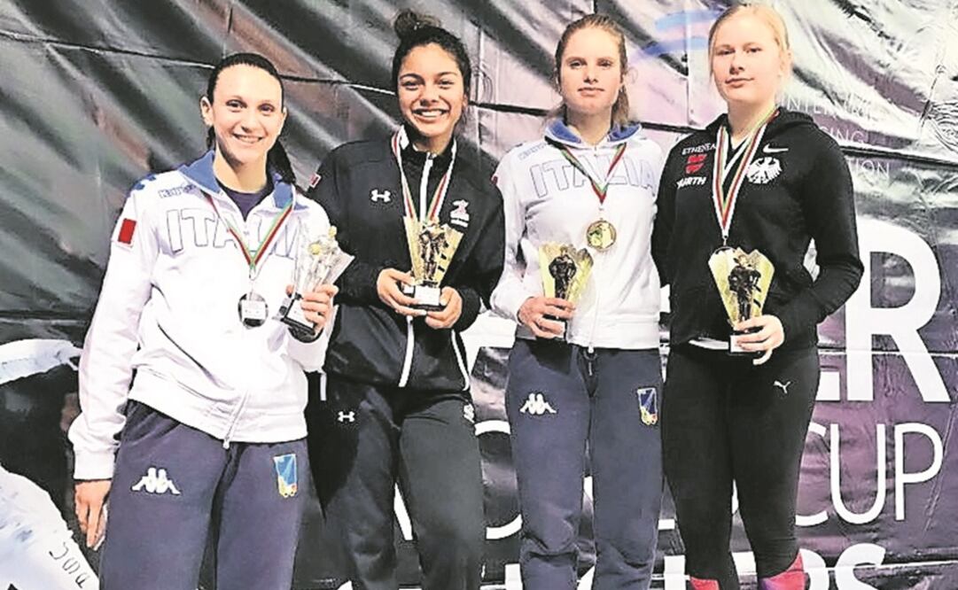 Natalia (2-izq) ganó el PND el año pasado (COM)