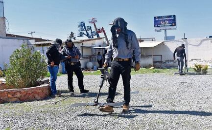 Buscan restos enterrados en crematorio 