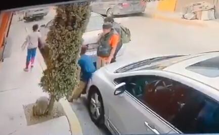 Captan en video el supuesto robo de dos niños en Tláhuac