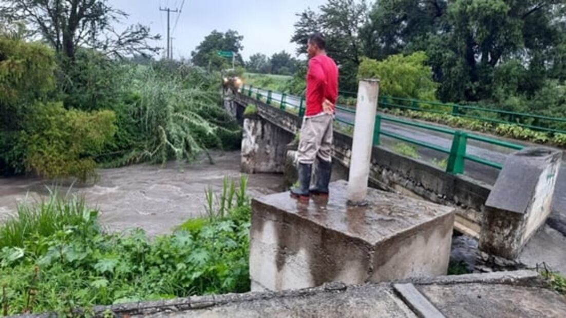 Reportan daños por lluvias en municipios de Cuautla, Yautepec y Jiutepec en Morelos