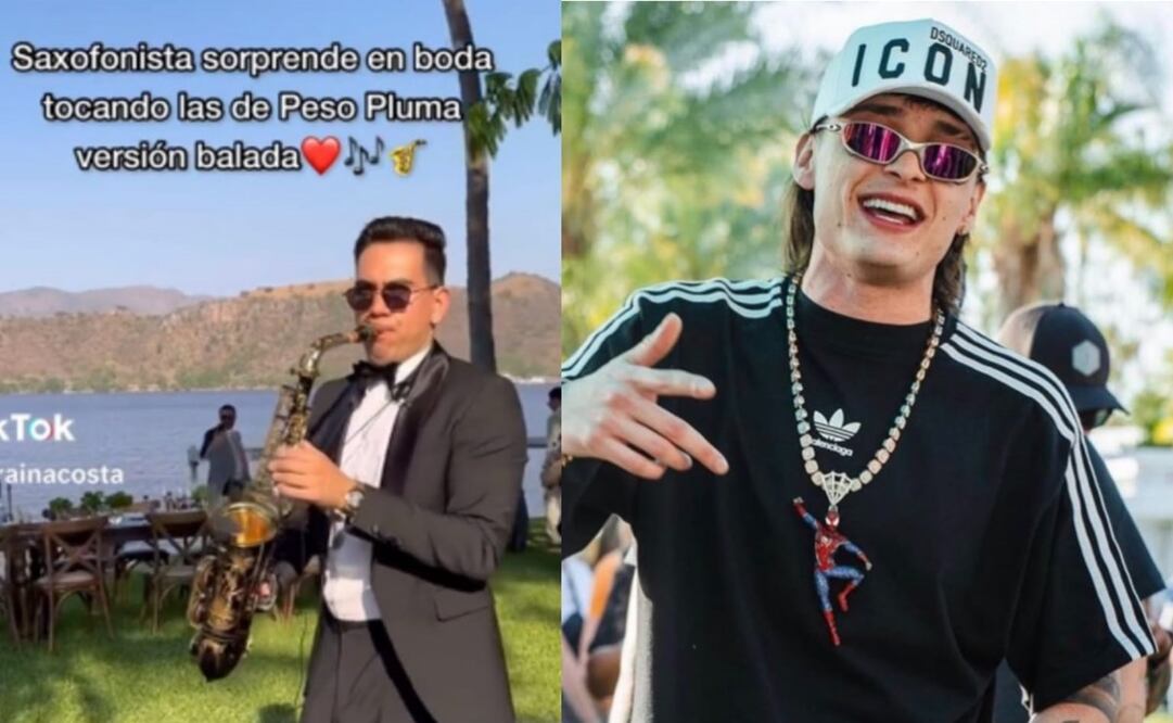 El saxofonista de viralizó en redes sociales. Foto: TikTok / Instagram