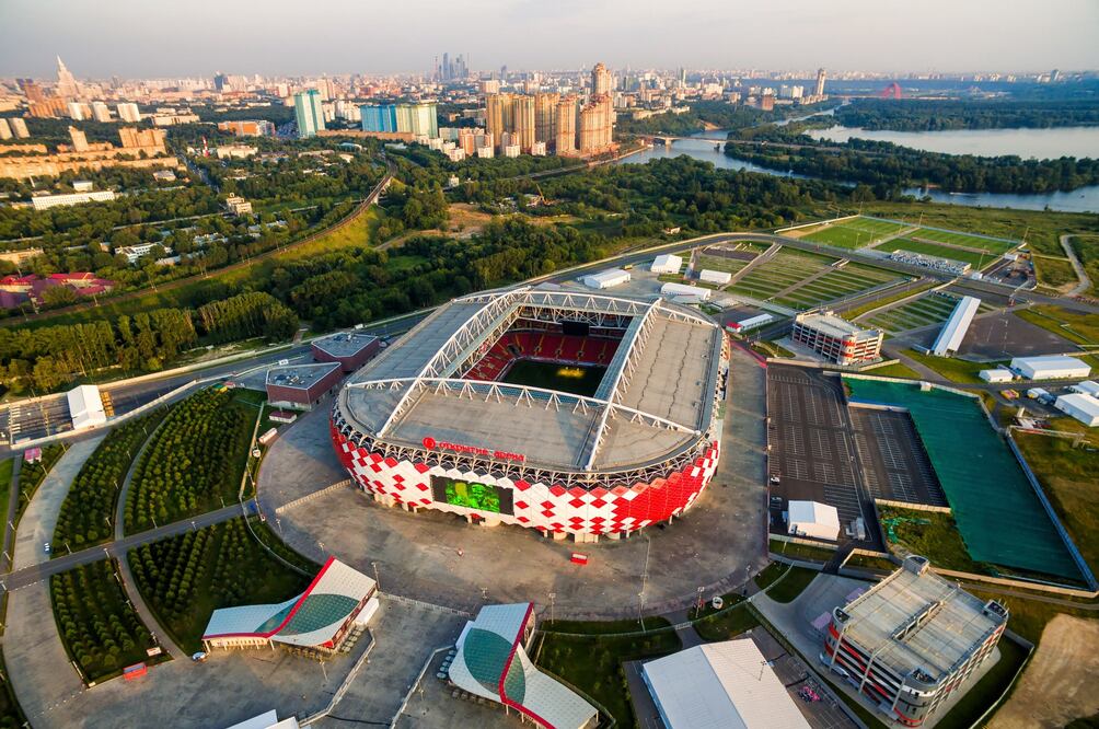 Spartak Stadium, en Moscú. (Foto: Istock)