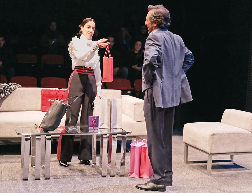 Cecilia Suárez y Enrique Arreola protagonizan el montaje (AGUSTÍN SALINAS. EL UNIVERSAL)