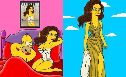 Retratan a Caitlyn Jenner como personaje de Los Simpson