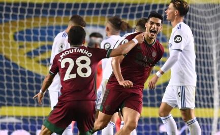 Así fue el gol de Raúl Jiménez ante el Leeds United