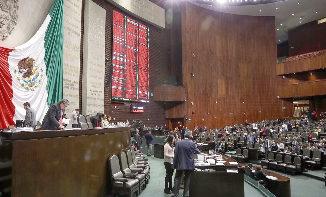 En la Cámara de Diputados la Ley de Ingresos de la Federación para 2019 fue aprobada junto con los Criterios Generales de Política Económica, cuyo marco prevé un avance del Producto Interno Bruto de 2%. Foto: JUAN CARLOS REYES. EL UNIVERSAL