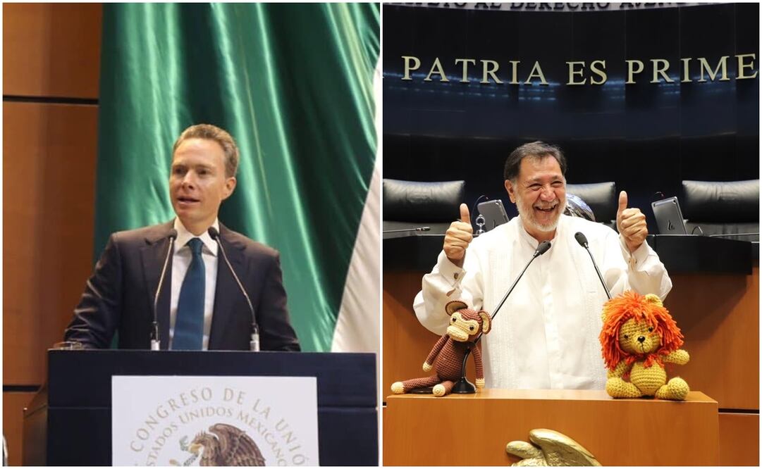 Manuel Velasco y Gerardo Fernández Noroña solicitaron licencia para competir por la candidatura de Morena rumbo a 2024 / Foto: Especiales