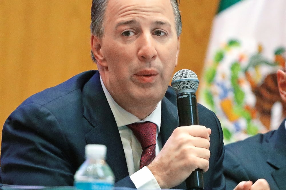 osé Antonio Meade dijo que México enfrenta dos retos: redefinir la relación con EU, y la administración del precio de las gasolinas (ARCHIVO EL UNIVERSAL)