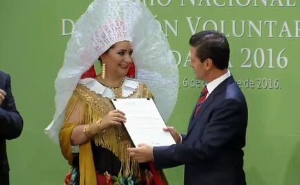 Crónica: La tehuana que visitó a Peña en Los Pinos