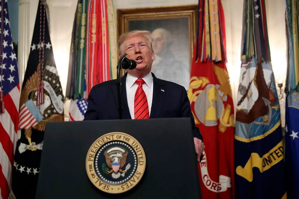 El presidente de Estados Unidos, Donald Trump. Foto: AP