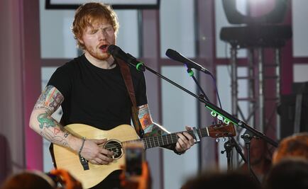 Ed Sheeran prefiere cantar cuando anda crudo