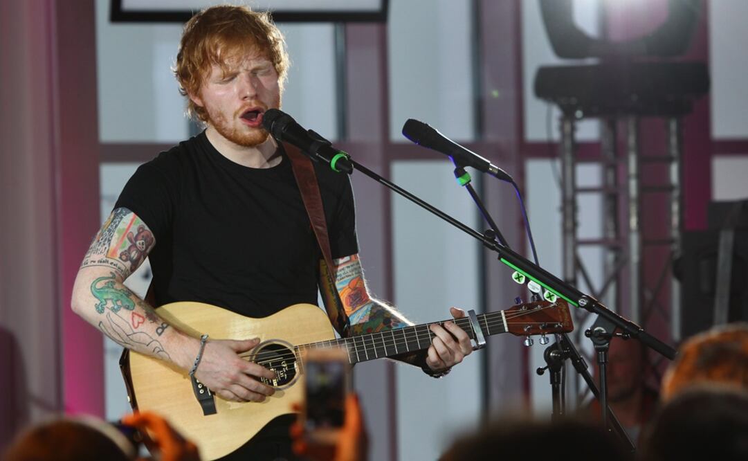 Su canción "Thinking out Loud" ha sido escuchada 500 millones de veces en el servicio de streaming Spotify. (FOTO: Archivo EL UNIVERSAL)