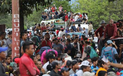 Caravana Migrante continúa su paso por Chiapas