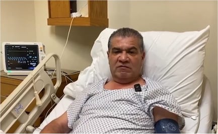 Reaparece senador priista Miguel Ángel Riquelme desde hospital; reitera voto en contra de la reforma judicial