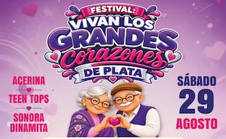 Festival “Vivan los grandes corazones de plata” celebrará a adultos mayores; será este sábado en Iztacalco