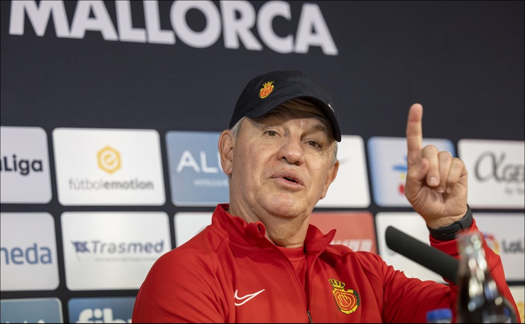 JAVIER AGUIRRE LLEGÓ AL MALLORCA CON LA MISIÓN DE SALVAR AL EQUIPO DEL DESCENSO - FOTO: ESE