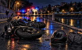 ¡Casco no pudo salvarlo! Biker muere tras terrible golpe, en Canal Nacional