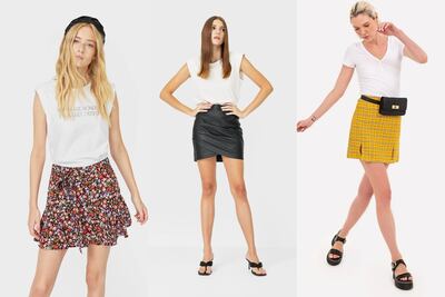 Aprende a combinar la minifalda para este verano 