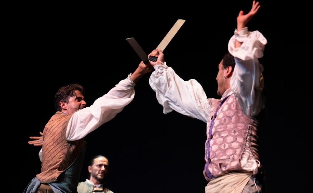 Aspectos de “La obra de Bottom”, adaptación de “Sueño de una noche de verano”, de William Shakespeare. Foto: Secretaría de Cultura