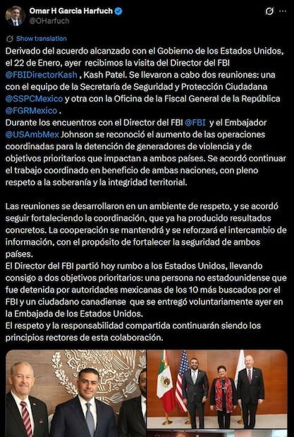 Foto: Captura de pantalla en X