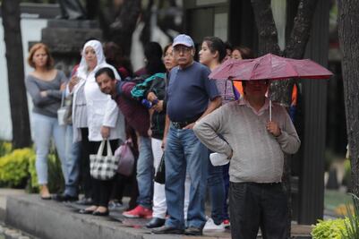 Prevén lluvia y posible caída de granizo en la CDMX