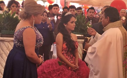 Celebran misa por XV años de Rubí