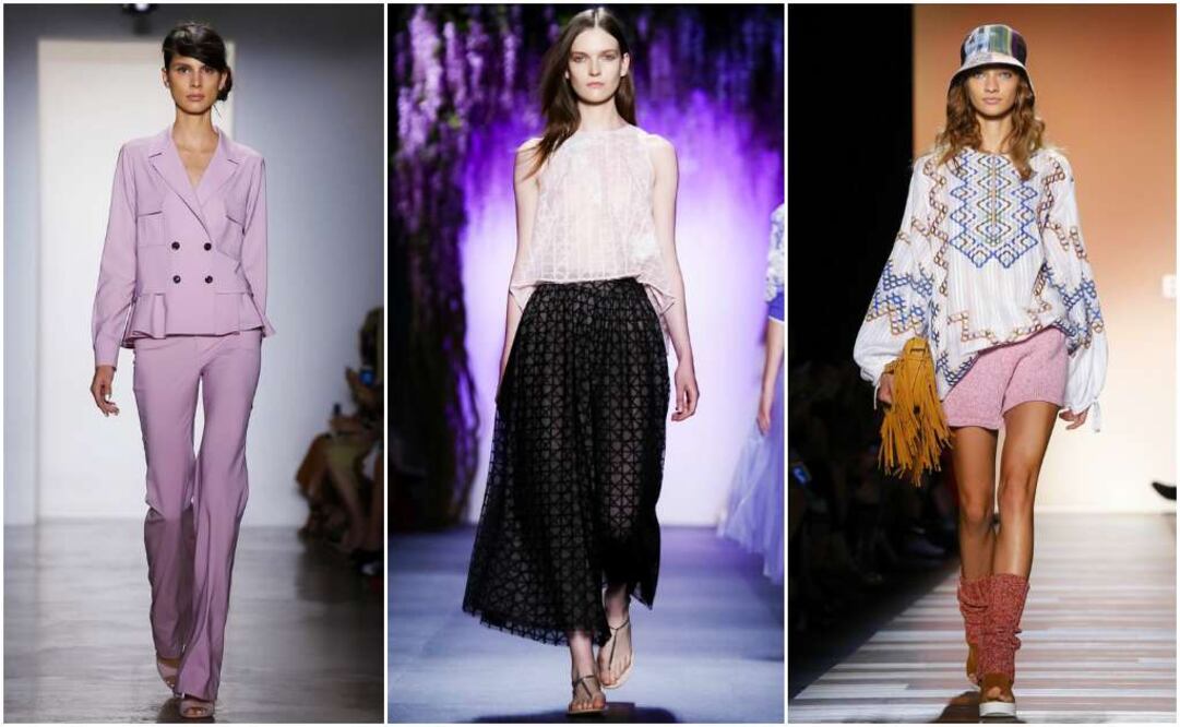 Algunos diseños de Marissa Webb, Tadashi Shoji y  BCBG Max Azria