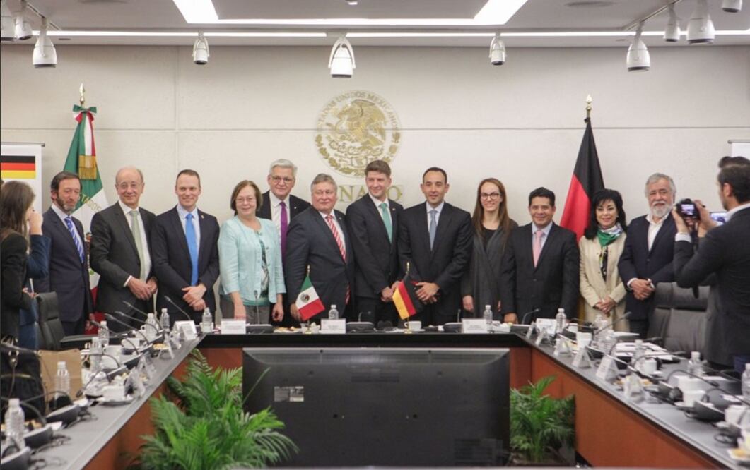 Imagen tomada del Twitter de Senado de la República