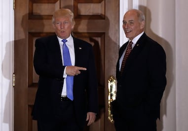 Trump elegirá a John Kelly para liderar Seguridad Nacional: AP