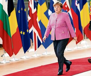 Merkel se alista para medir a Trump