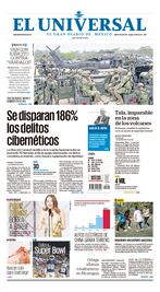 Portada impresa del 08 de enero del 2024