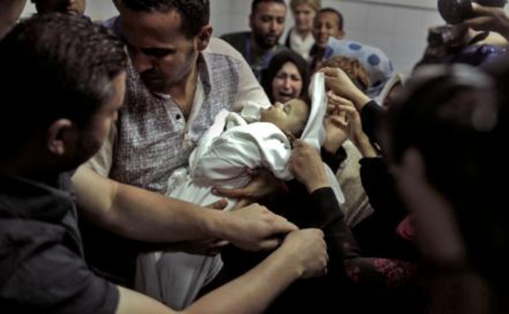 Muere bebé palestina tras enfrentamientos del lunes