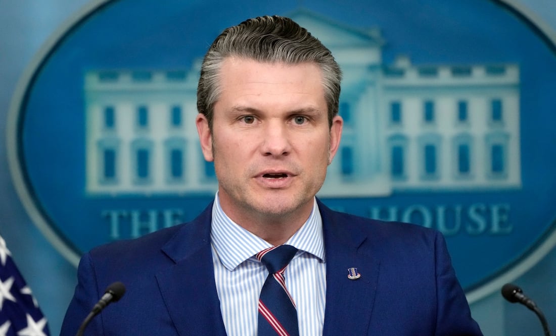 Secretario de Defensa de Estados Unidos, Pete Hegseth. Foto: AP