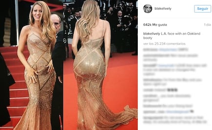 Blake Lively causa revuelo por su trasero