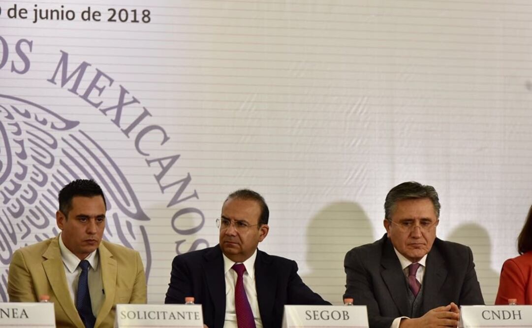 El secretario de Gobernación, Alfonso Navarrete Prida. Foto: Especial.