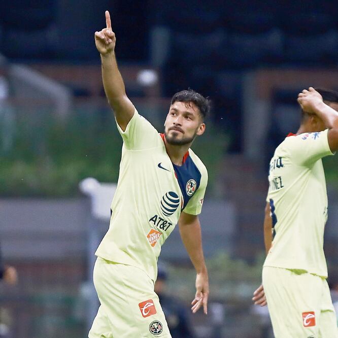 El paraguayo marcó en el empate a uno contra el campeón Santos Laguna. Foto: IMAGO7