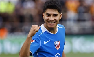 Atlético de Madrid se rinde ante Obed Vargas tras su actuación en Mestalla