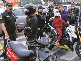 Policía capitalina realizará operativo de seguridad con "Bestias" en las Rodadas del Terror